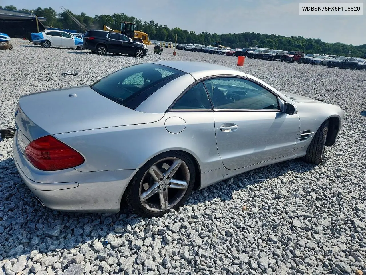 2006 Mercedes-Benz Sl 500 VIN: WDBSK75FX6F108820 Lot: 59296716