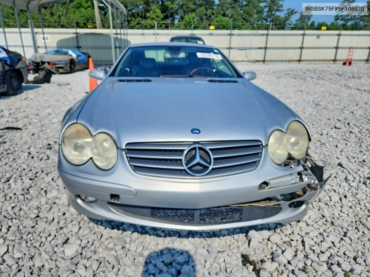2006 Mercedes-Benz Sl 500 VIN: WDBSK75FX6F108820 Lot: 59296716