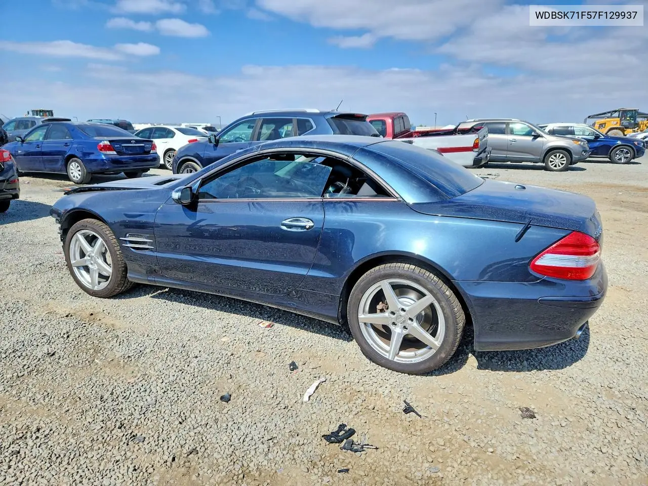 2007 Mercedes-Benz Sl 550 VIN: WDBSK71F57F129937 Lot: 57968586
