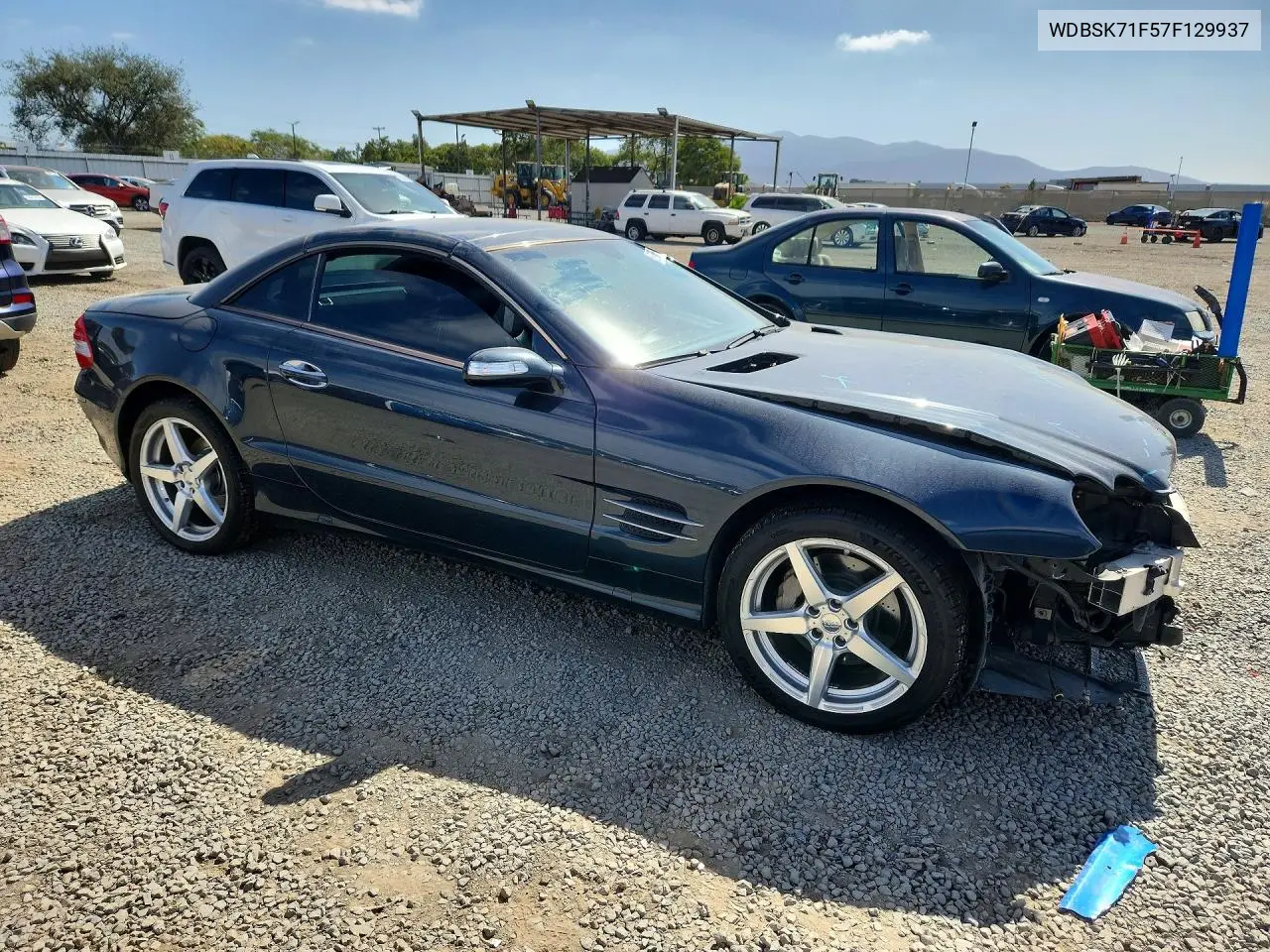 2007 Mercedes-Benz Sl 550 VIN: WDBSK71F57F129937 Lot: 57968586