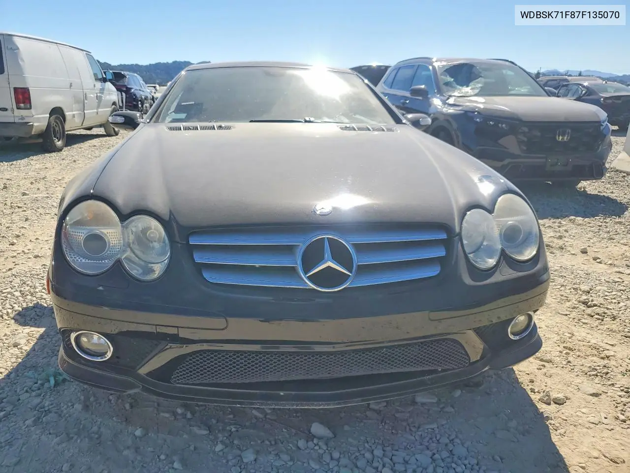 2007 Mercedes-Benz Sl 550 VIN: WDBSK71F87F135070 Lot: 60030536