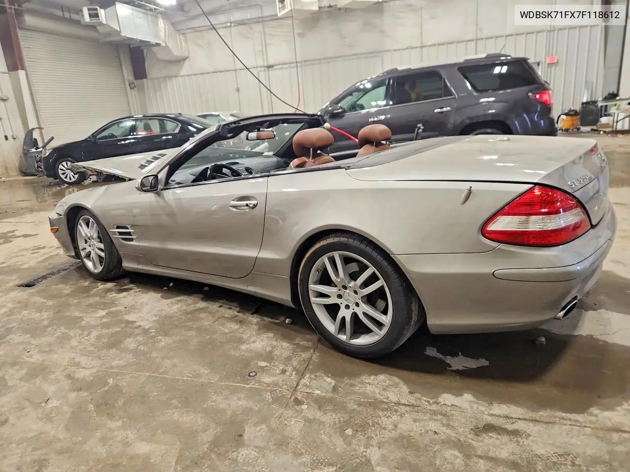 2007 Mercedes-Benz Sl 550 VIN: WDBSK71FX7F118612 Lot: 61522626