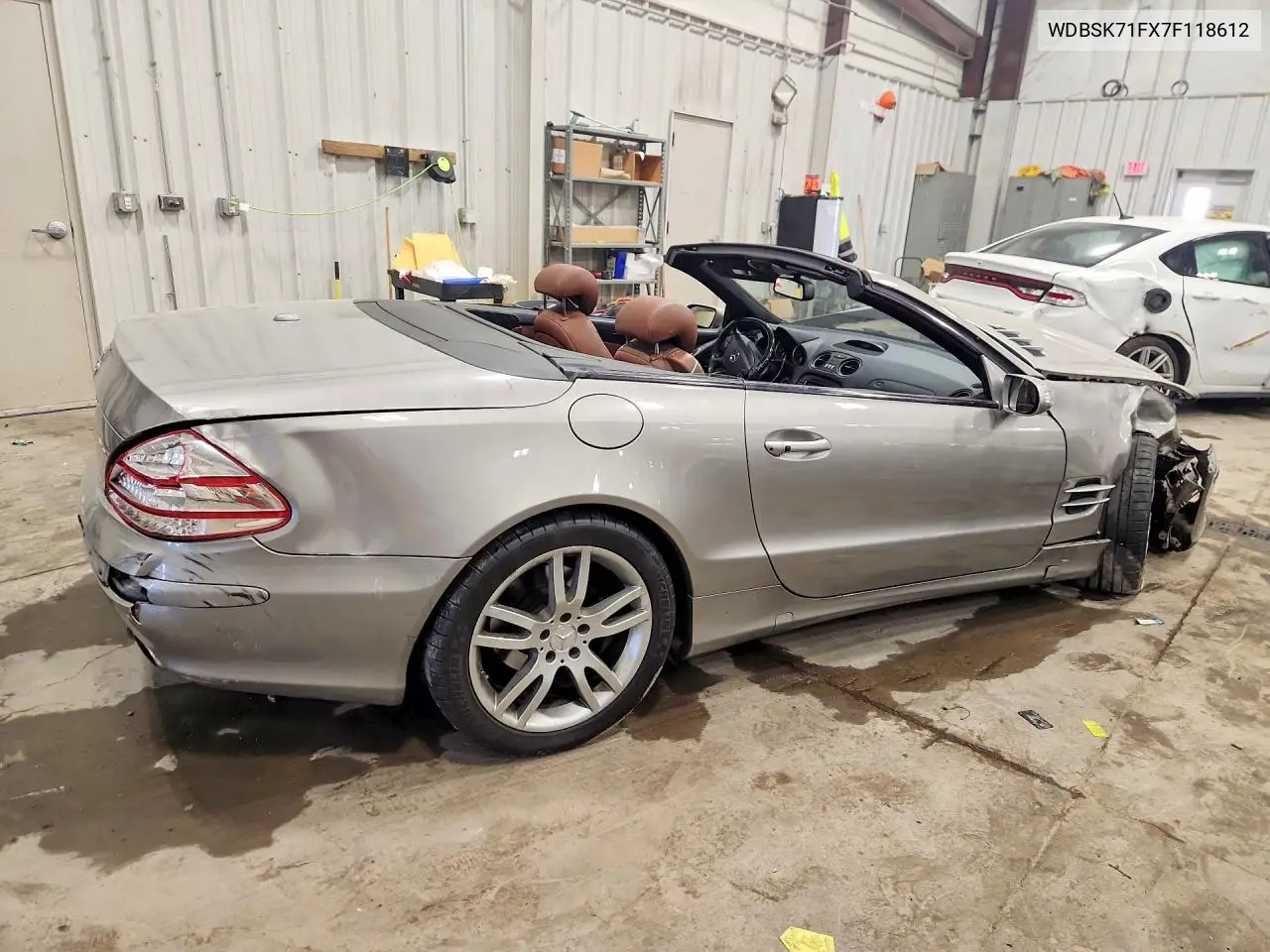 2007 Mercedes-Benz Sl 550 VIN: WDBSK71FX7F118612 Lot: 61522626