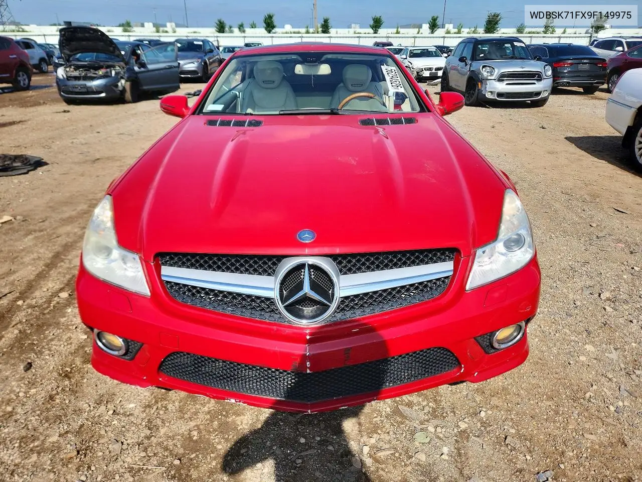 2009 Mercedes-Benz Sl 550 VIN: WDBSK71FX9F149975 Lot: 56294526