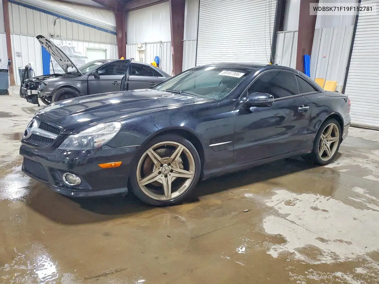 2009 Mercedes-Benz Sl 550 VIN: WDBSK71F19F152781 Lot: 59187306
