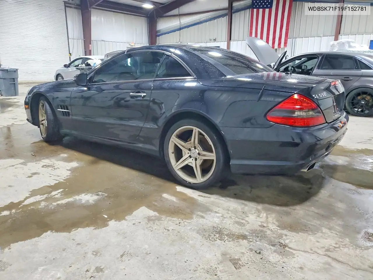 2009 Mercedes-Benz Sl 550 VIN: WDBSK71F19F152781 Lot: 59187306