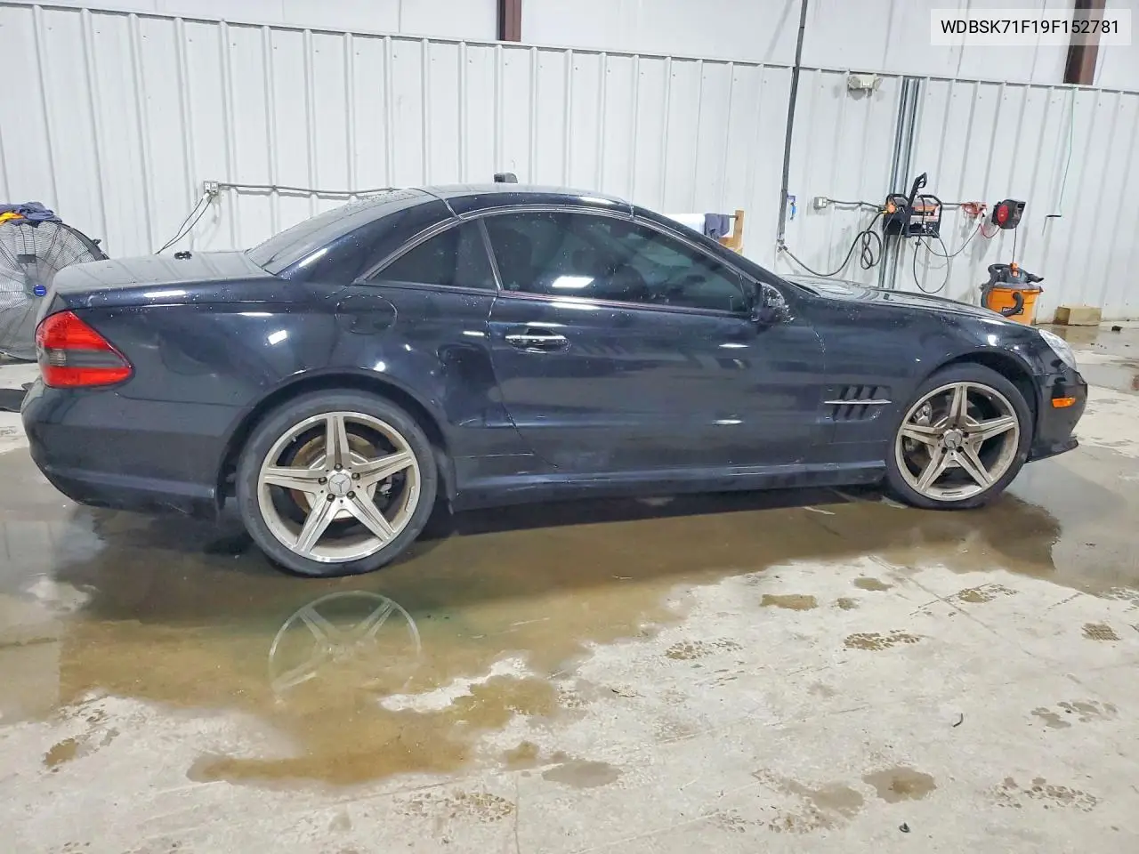 2009 Mercedes-Benz Sl 550 VIN: WDBSK71F19F152781 Lot: 59187306