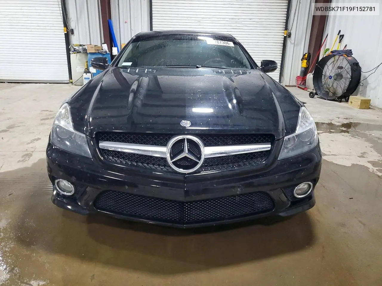 2009 Mercedes-Benz Sl 550 VIN: WDBSK71F19F152781 Lot: 59187306