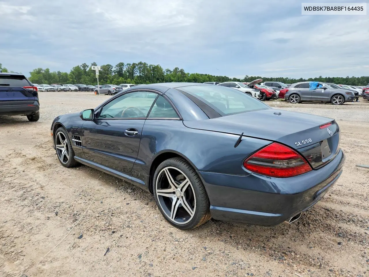 2011 Mercedes-Benz Sl 550 VIN: WDBSK7BA8BF164435 Lot: 50786846