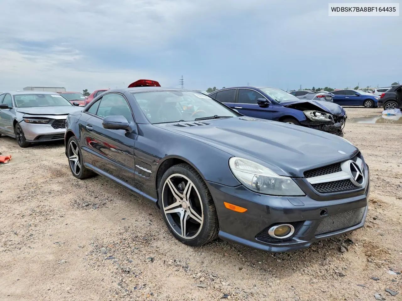 2011 Mercedes-Benz Sl 550 VIN: WDBSK7BA8BF164435 Lot: 50786846