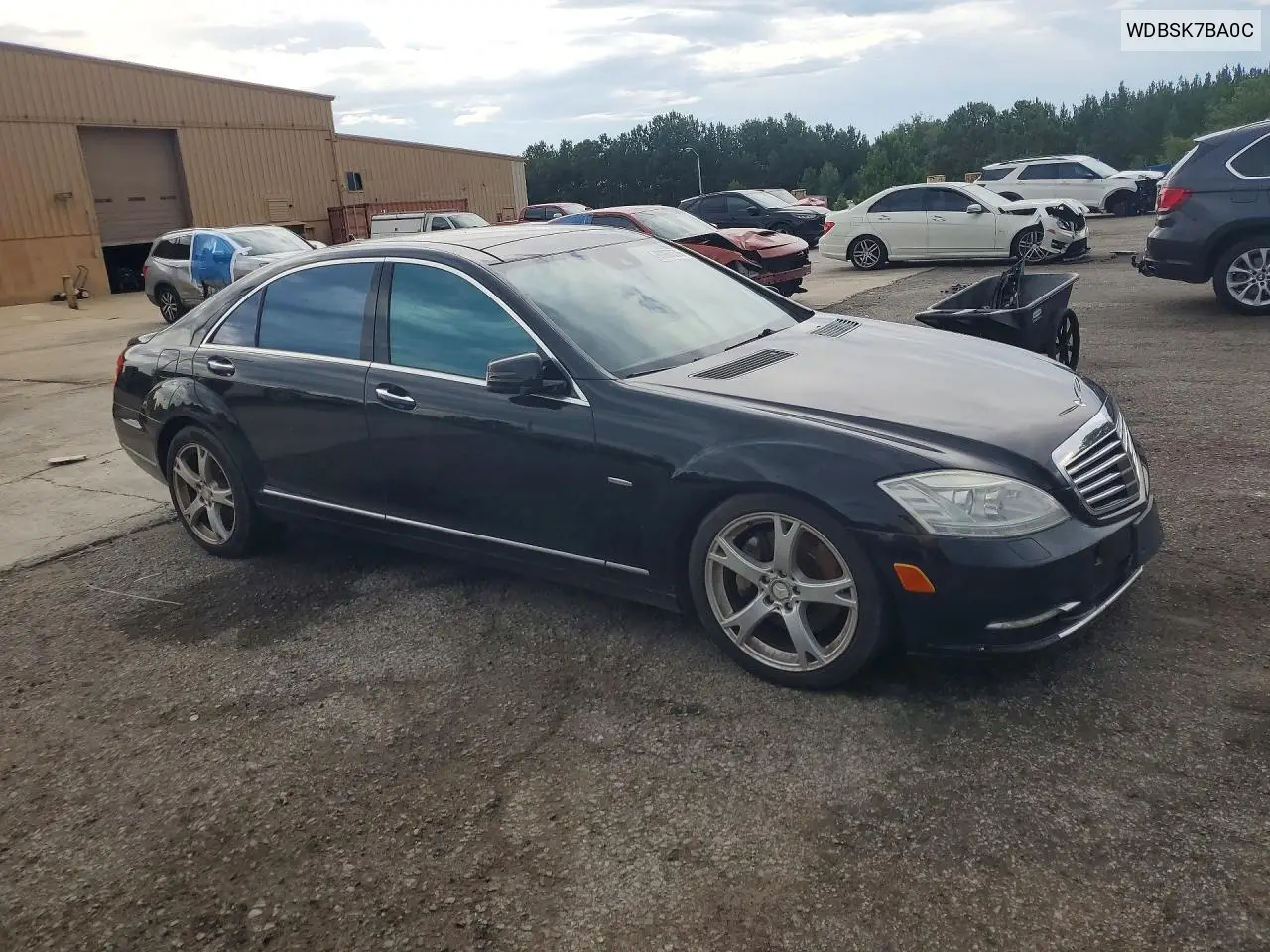2012 Mercedes-Benz Sl 550 VIN: WDDNG7DB6CA471046 Lot: 60007076