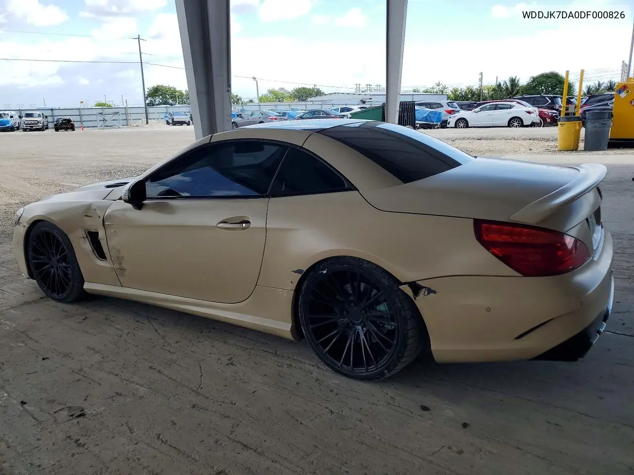 2013 Mercedes-Benz Sl 550 VIN: WDDJK7DA0DF000826 Lot: 50351046