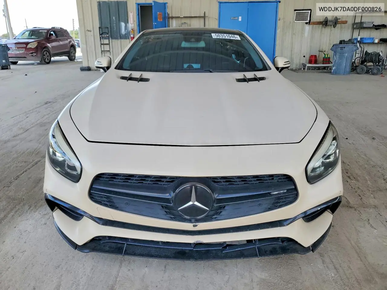 2013 Mercedes-Benz Sl 550 VIN: WDDJK7DA0DF000826 Lot: 50351046