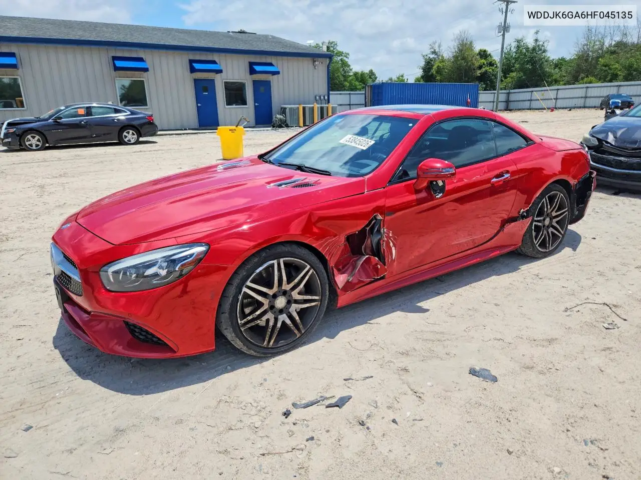 2017 Mercedes-Benz Sl 450 VIN: WDDJK6GA6HF045135 Lot: 53845026