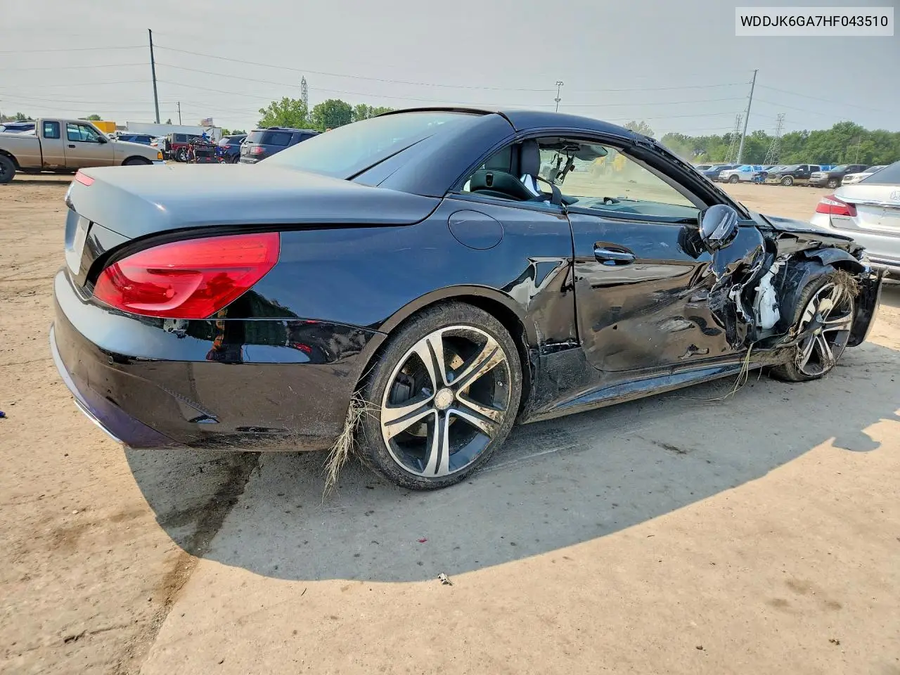 2017 Mercedes-Benz Sl 450 VIN: WDDJK6GA7HF043510 Lot: 60677336