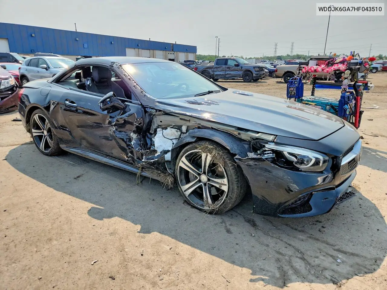 2017 Mercedes-Benz Sl 450 VIN: WDDJK6GA7HF043510 Lot: 60677336
