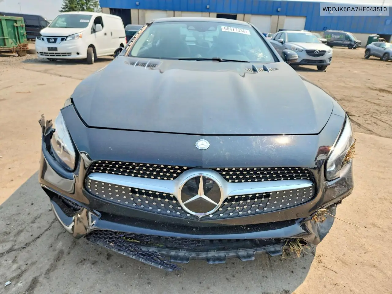 2017 Mercedes-Benz Sl 450 VIN: WDDJK6GA7HF043510 Lot: 60677336