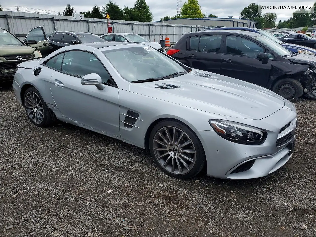 2018 Mercedes-Benz Sl 550 VIN: WDDJK7DA2JF050042 Lot: 60250106