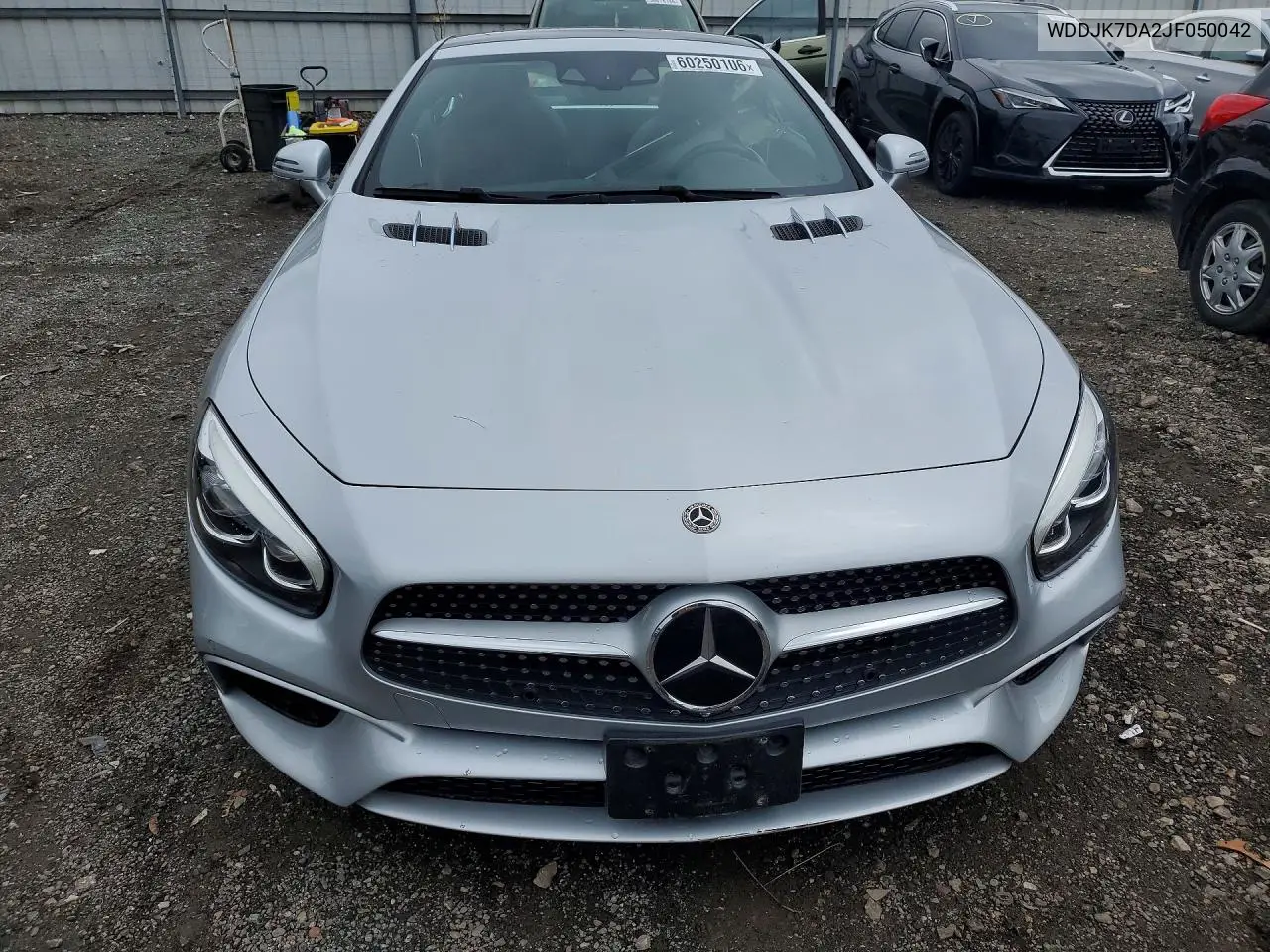 2018 Mercedes-Benz Sl 550 VIN: WDDJK7DA2JF050042 Lot: 60250106