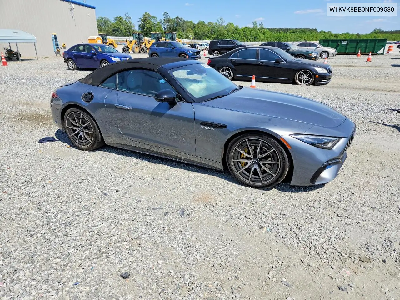 2022 Mercedes-Benz Sl 63 Amg VIN: W1KVK8BB0NF009580 Lot: 50512026