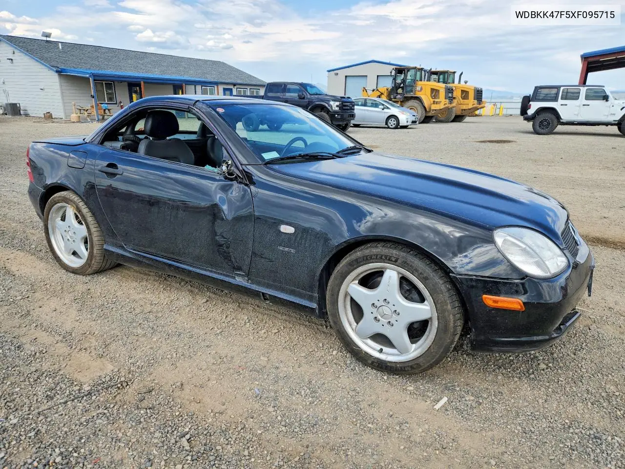 1999 Mercedes-Benz Slk 230 Kompressor VIN: WDBKK47F5XF095715 Lot: 60796306