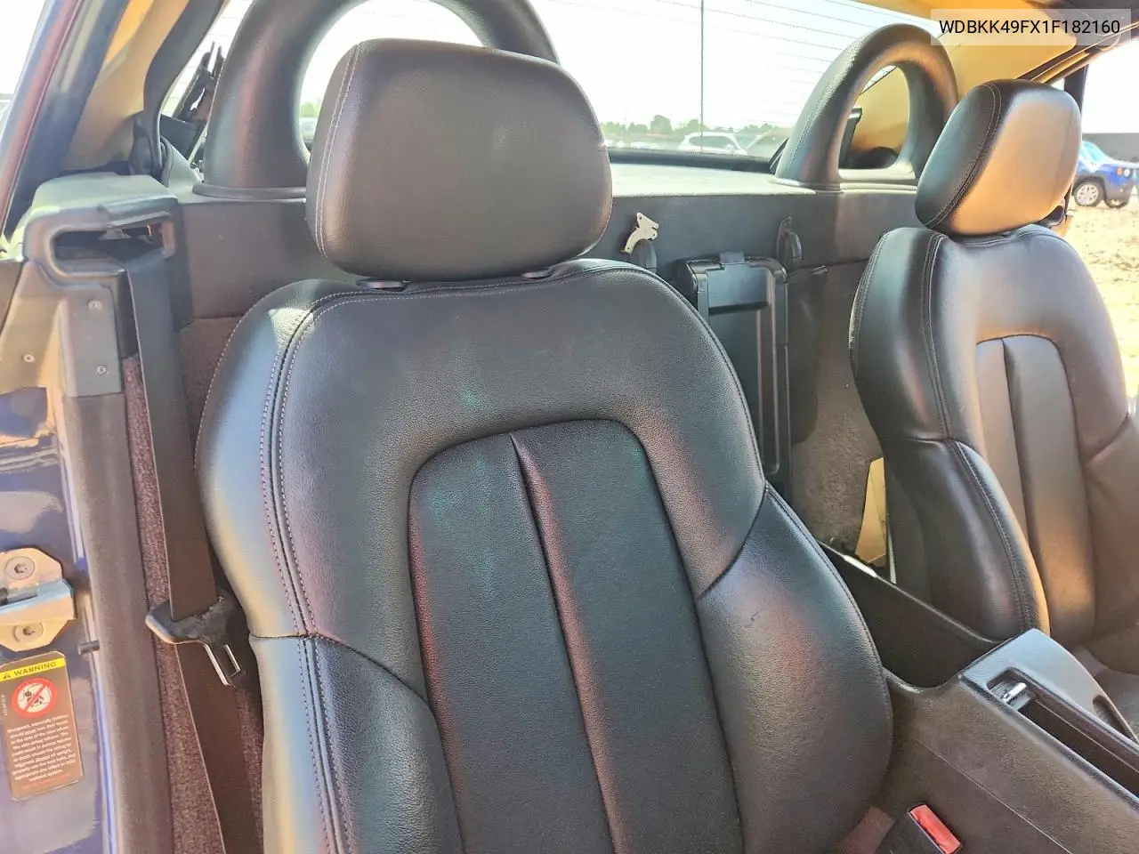 2001 Mercedes-Benz Slk 230 Kompressor VIN: WDBKK49FX1F182160 Lot: 58212006