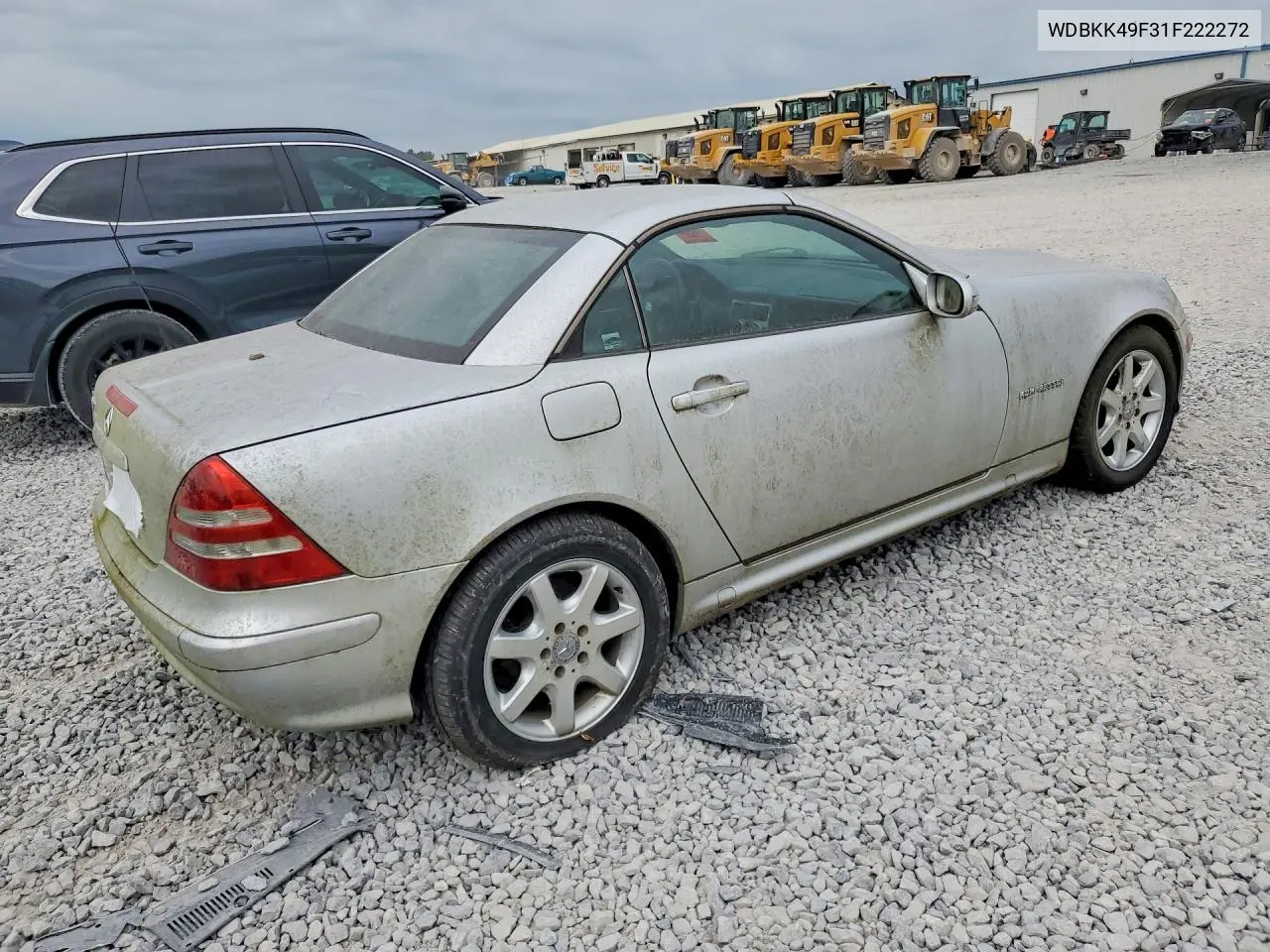 2001 Merz Slk Class Slk230 2D VIN: WDBKK49F31F222272 Lot: 59843996