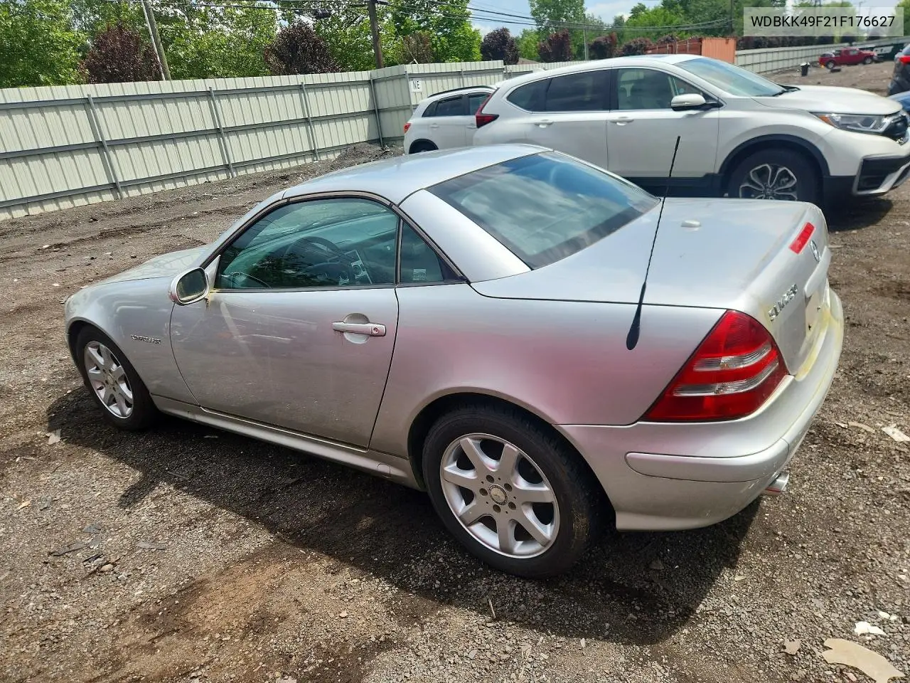 WDBKK49F21F176627 2001 Mercedes-Benz Slk 230 Kompressor