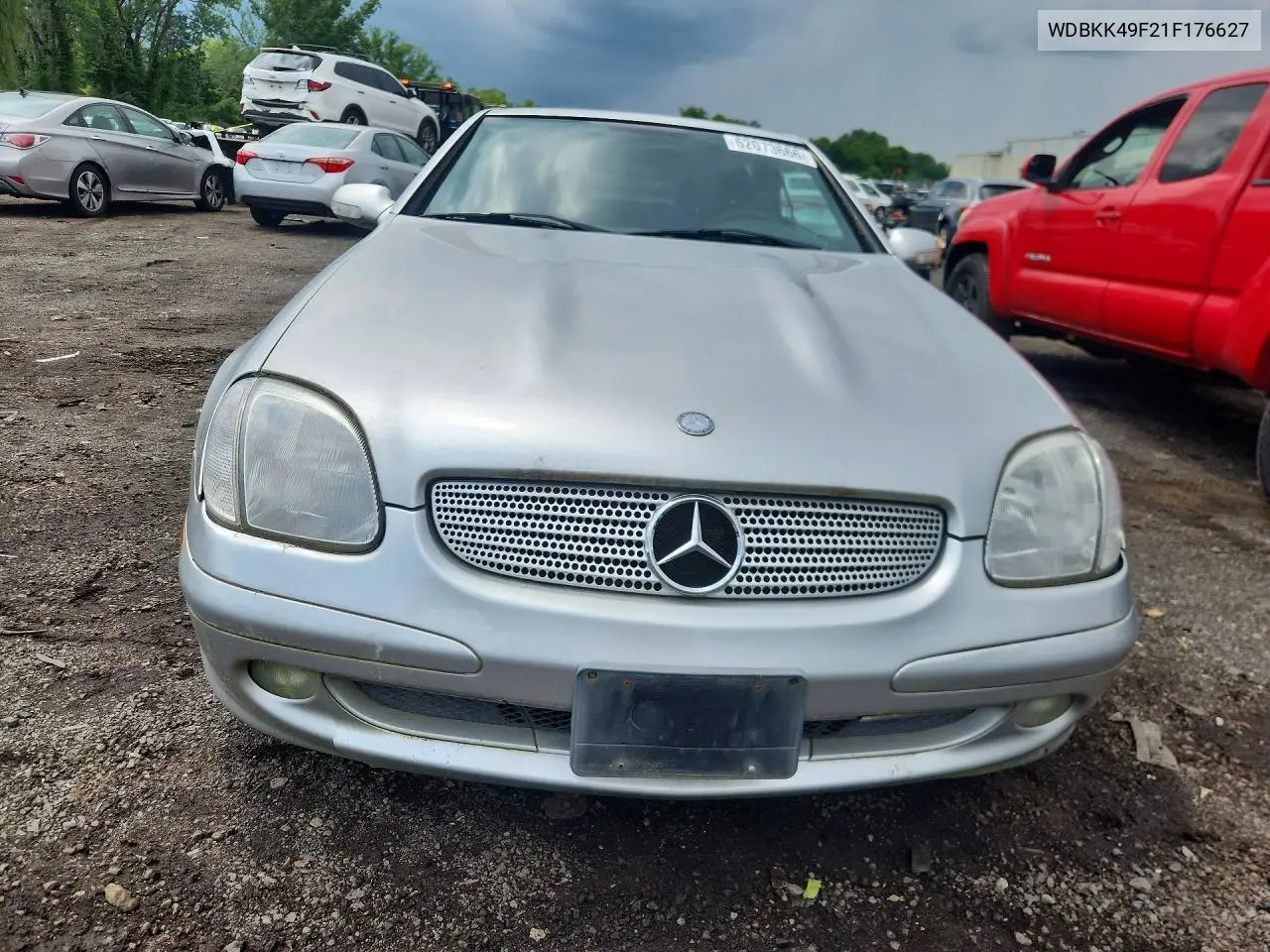 WDBKK49F21F176627 2001 Mercedes-Benz Slk 230 Kompressor