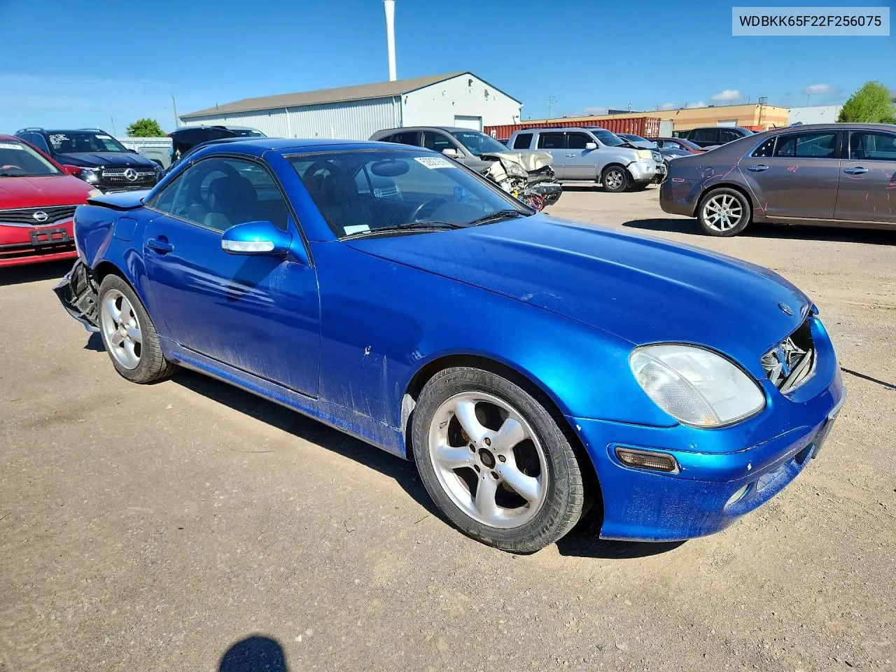 2002 Mercedes-Benz Slk 320 VIN: WDBKK65F22F256075 Lot: 52827976