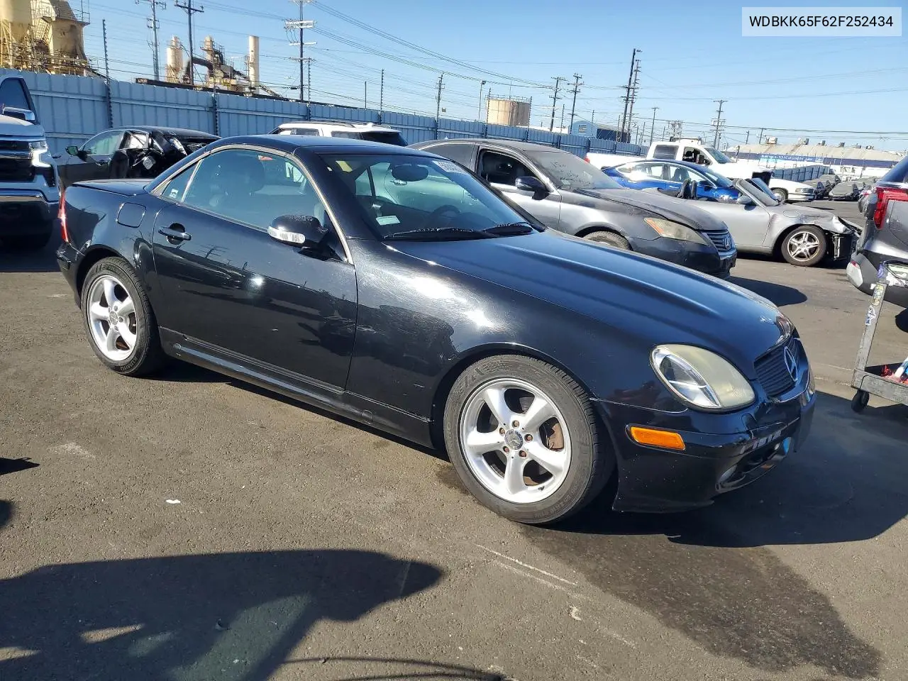 2002 Mercedes-Benz Slk 320 VIN: WDBKK65F62F252434 Lot: 56840676