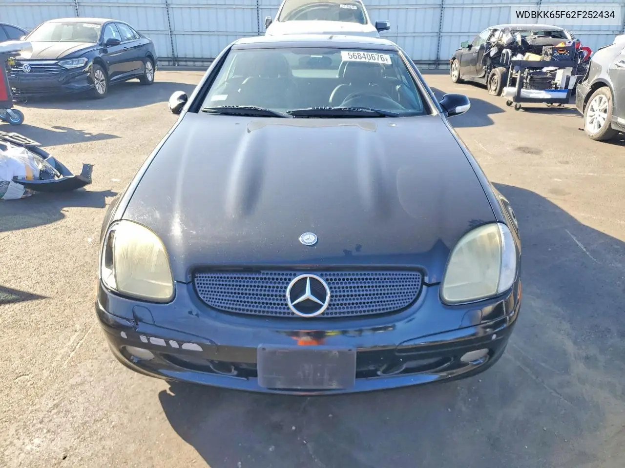 2002 Mercedes-Benz Slk 320 VIN: WDBKK65F62F252434 Lot: 56840676