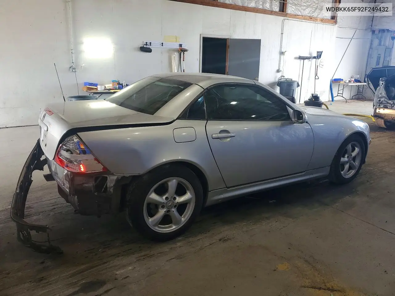 2002 Mercedes-Benz Slk 320 VIN: WDBKK65F92F249432 Lot: 61218156