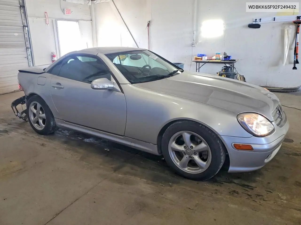 2002 Mercedes-Benz Slk 320 VIN: WDBKK65F92F249432 Lot: 61218156