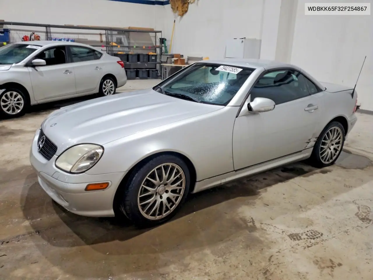 2002 Mercedes-Benz Slk 320 VIN: WDBKK65F32F254867 Lot: 79427585