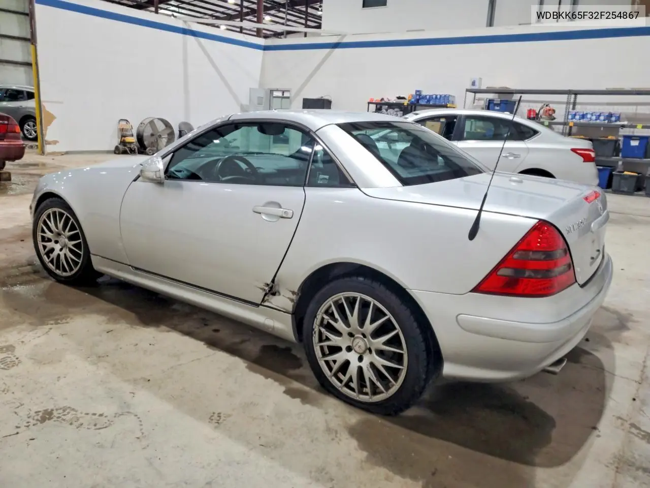 2002 Mercedes-Benz Slk 320 VIN: WDBKK65F32F254867 Lot: 79427585