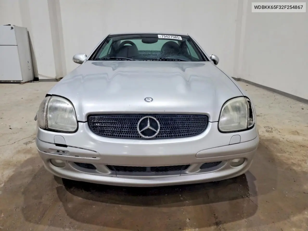 2002 Mercedes-Benz Slk 320 VIN: WDBKK65F32F254867 Lot: 79427585