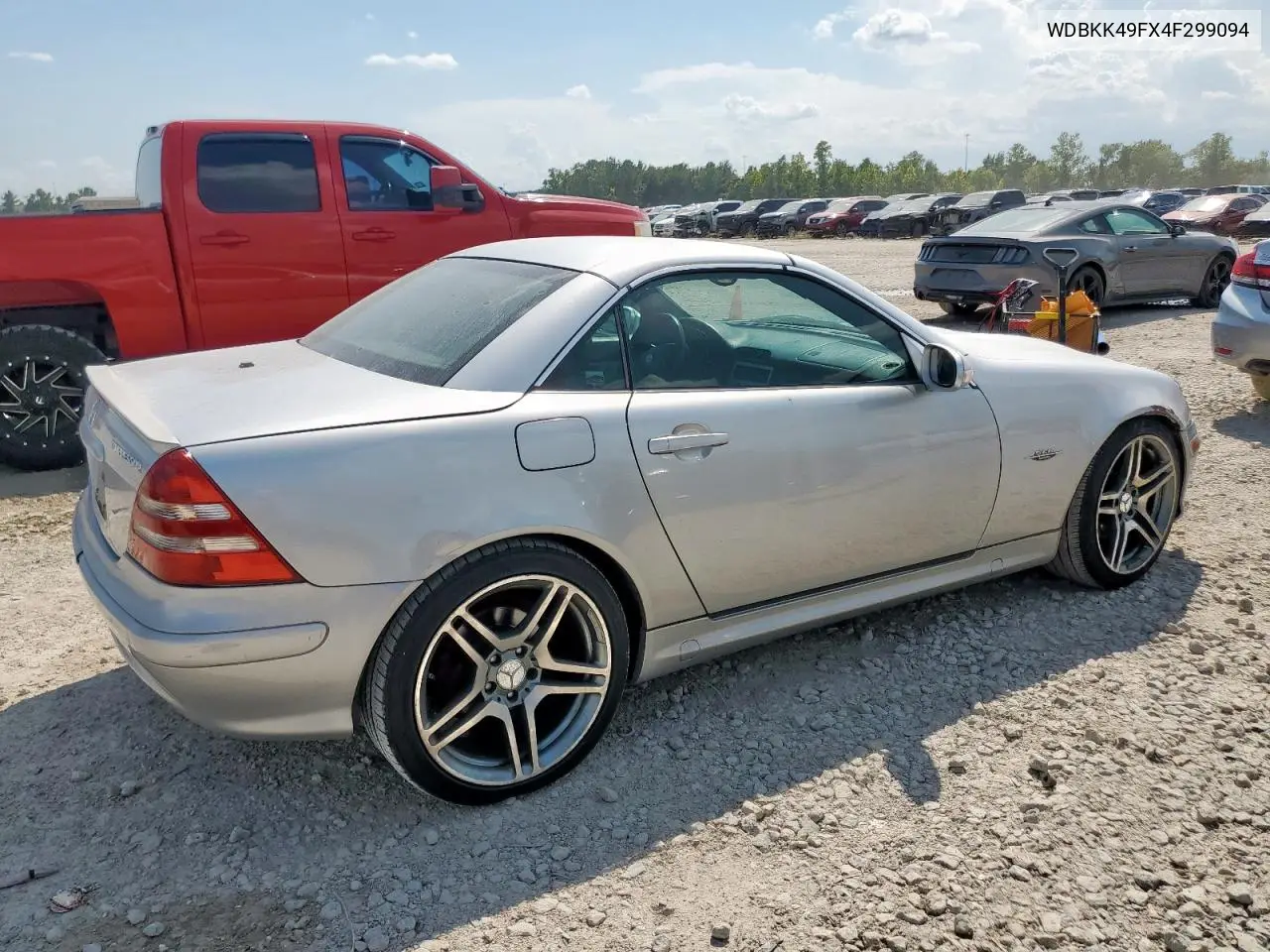 2004 Mercedes-Benz Slk 230 Kompressor VIN: WDBKK49FX4F299094 Lot: 76482195