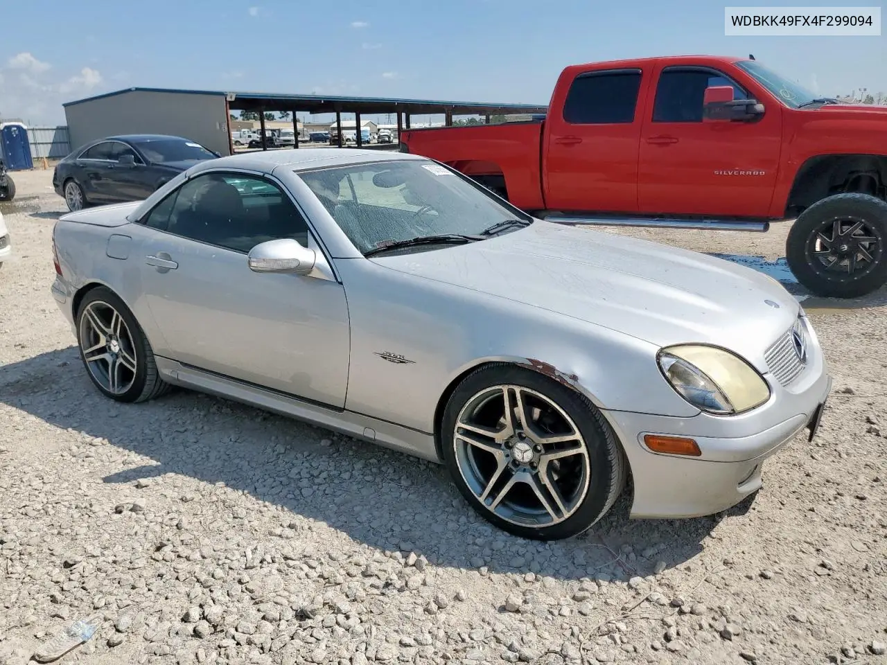 2004 Mercedes-Benz Slk 230 Kompressor VIN: WDBKK49FX4F299094 Lot: 76482195