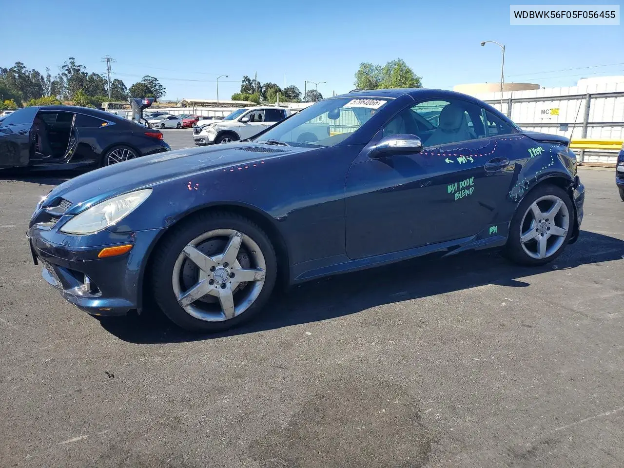 WDBWK56F05F056455 2005 Mercedes-Benz Slk 350