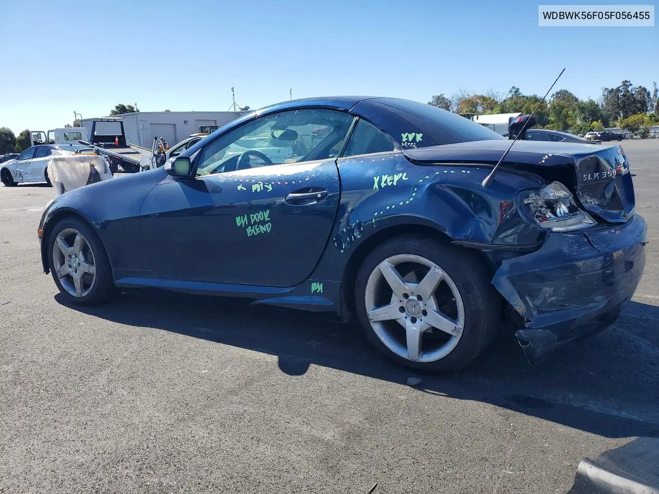 WDBWK56F05F056455 2005 Mercedes-Benz Slk 350