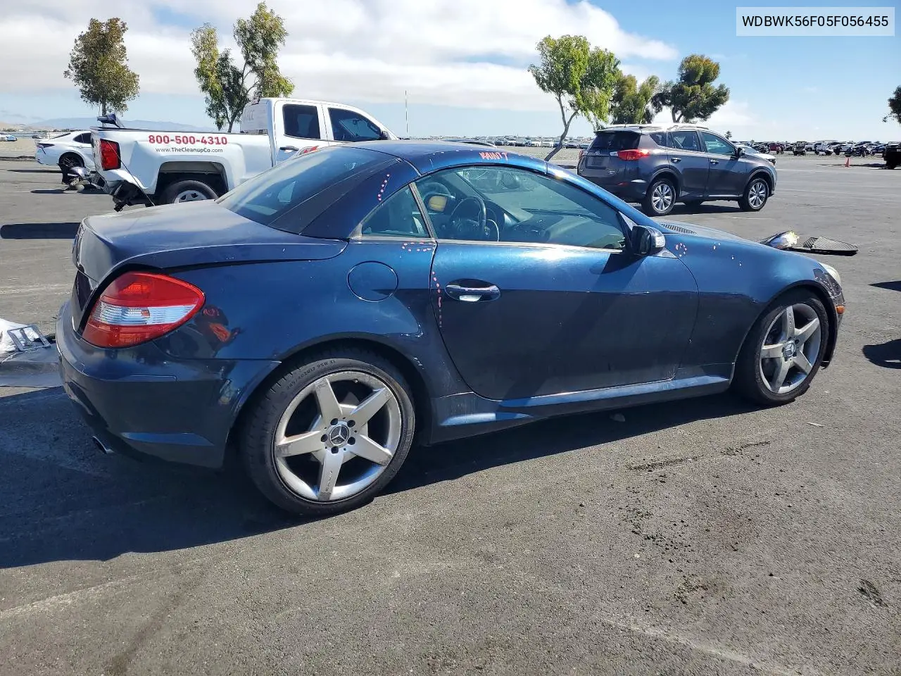 WDBWK56F05F056455 2005 Mercedes-Benz Slk 350