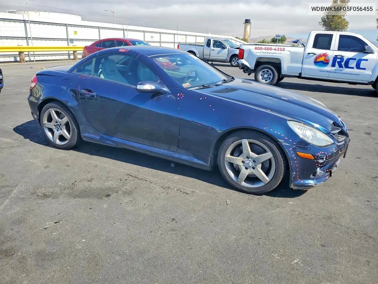 WDBWK56F05F056455 2005 Mercedes-Benz Slk 350