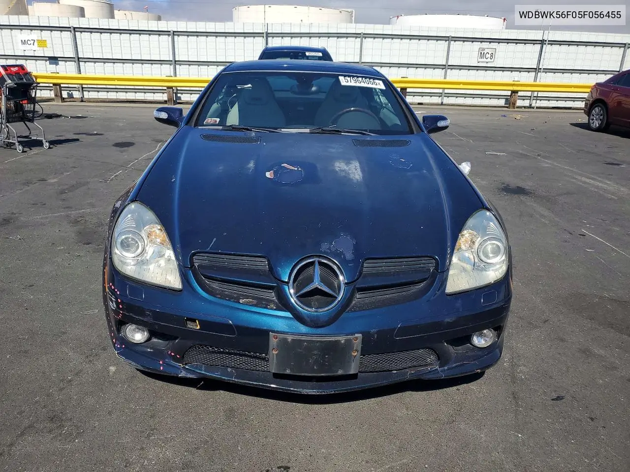 WDBWK56F05F056455 2005 Mercedes-Benz Slk 350