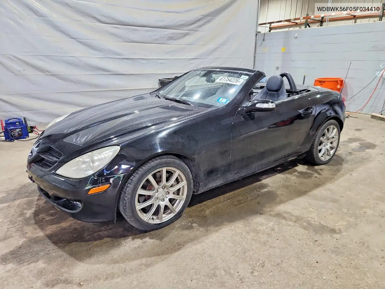 2005 Mercedes-Benz Slk 350 VIN: WDBWK56F05F034410 Lot: 61754226