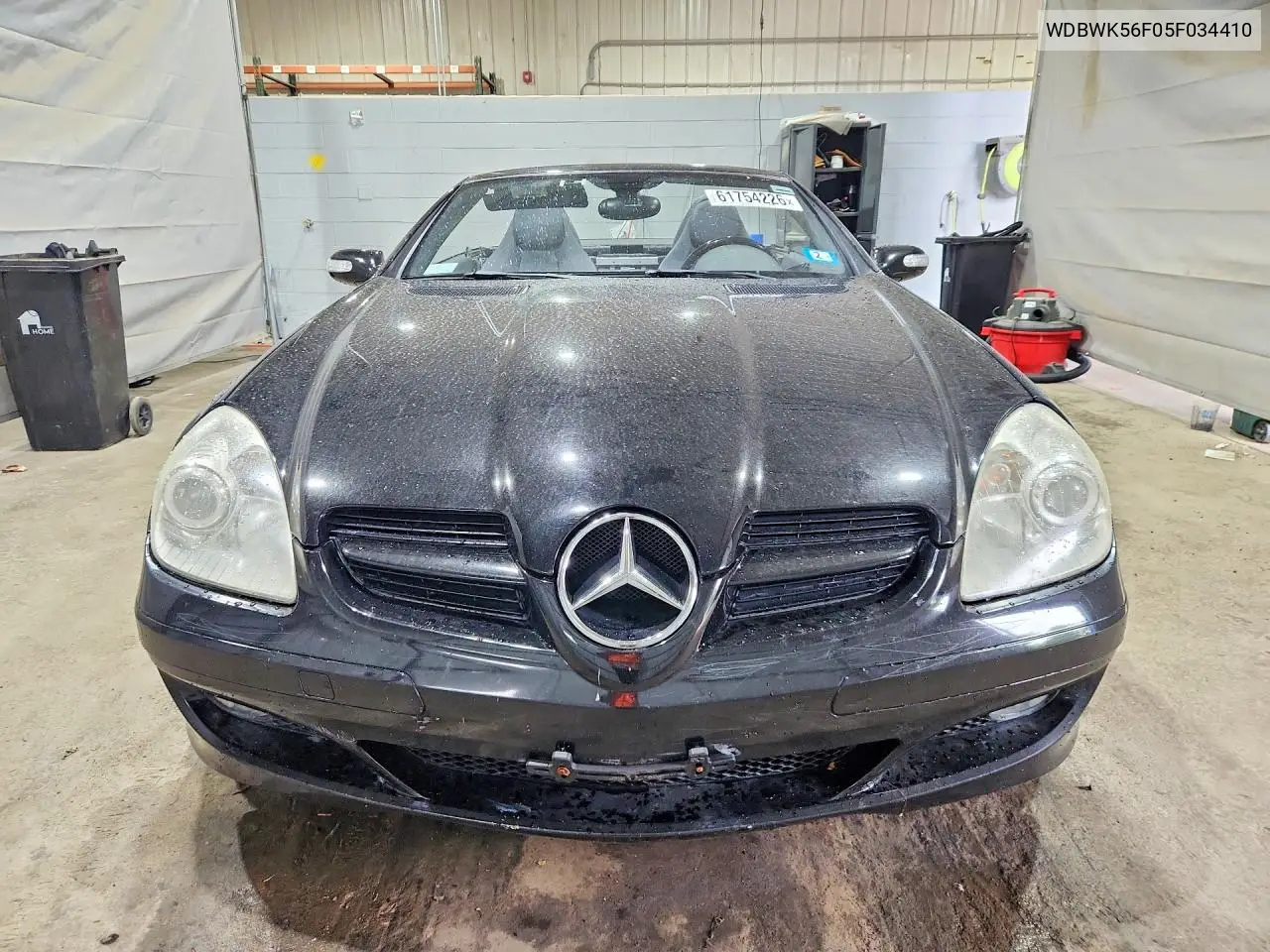 2005 Mercedes-Benz Slk 350 VIN: WDBWK56F05F034410 Lot: 61754226