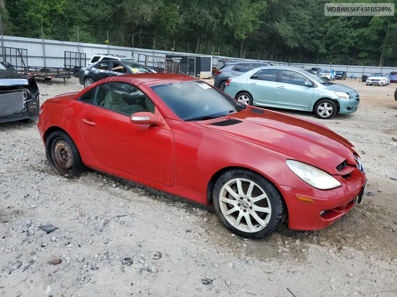 2005 Mercedes-Benz Slk 350 VIN: WDBWK56F45F053896 Lot: 77017235