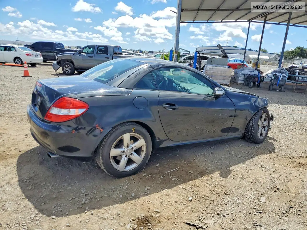 2006 Mercedes-Benz Slk 280 VIN: WDBWK54F96F082833 Lot: 55444726