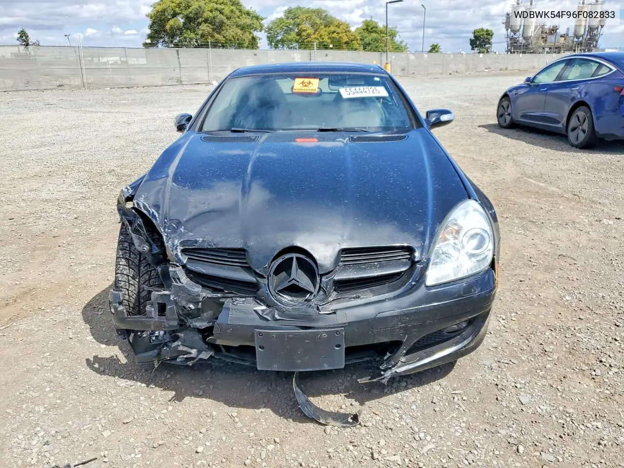 2006 Mercedes-Benz Slk 280 VIN: WDBWK54F96F082833 Lot: 55444726