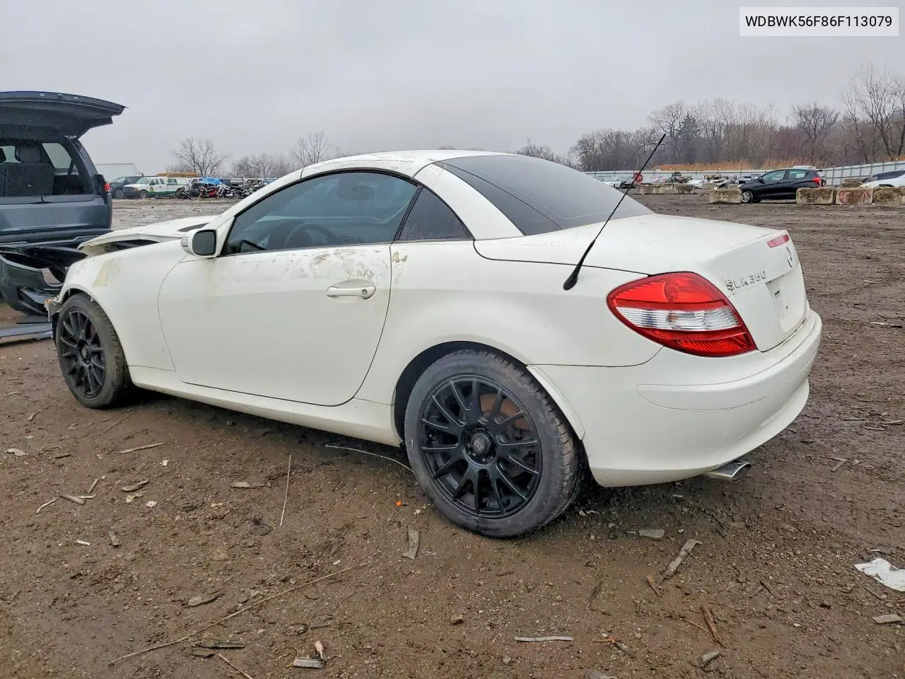 2006 Mercedes-Benz Slk 350 VIN: WDBWK56F86F113079 Lot: 78309375